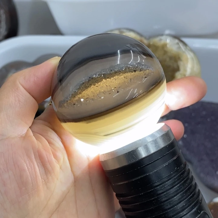 未镶嵌紫晶珠宝半成品