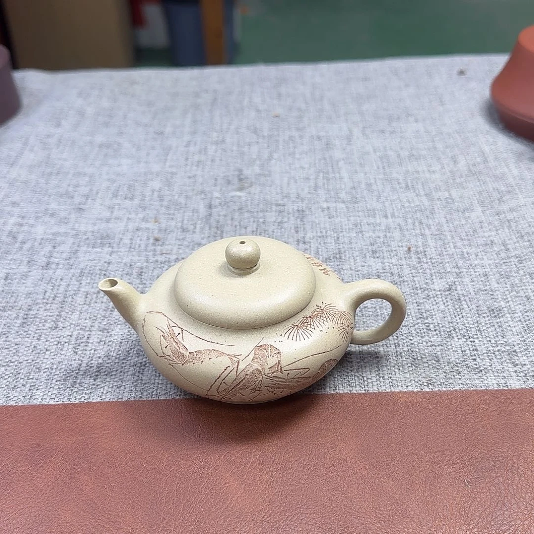 紫砂茶壶民间手艺人全手工制作