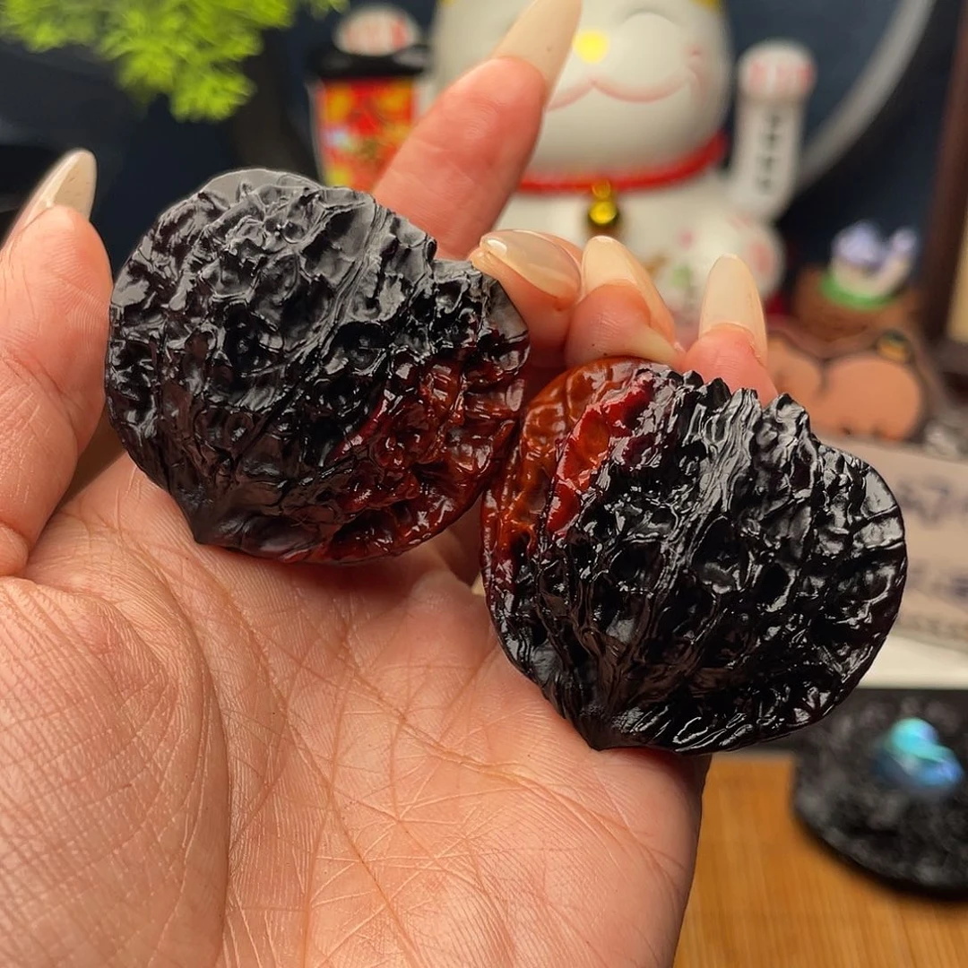 吊坠文玩核桃盘龙虎