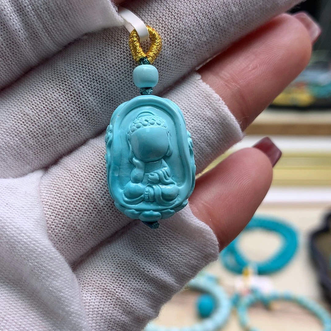 绿松石未镶嵌配饰