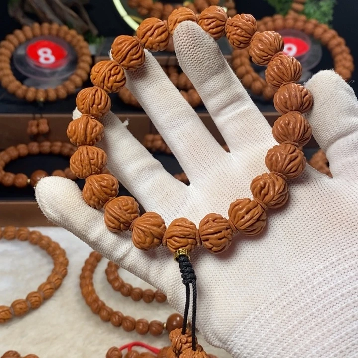 桃核吊坠秦岭龙纹