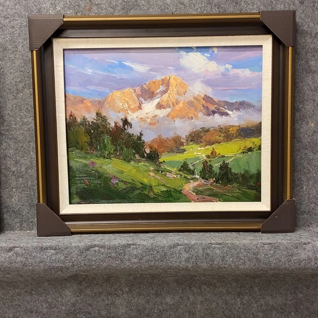 油画带外框画芯尺寸40x50cm