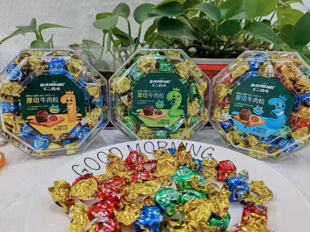 (4盒装）不二妈咪厚切牛肉+鳕鱼粒混合