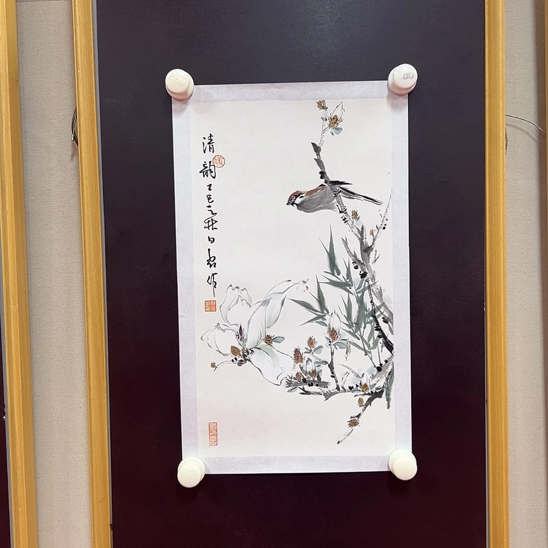 国画白光艺术精品
