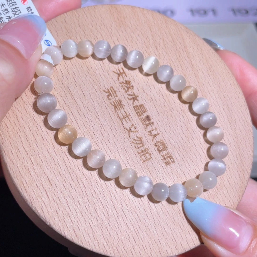 水晶手链未镶嵌184 号多样性发一 A 6mm+