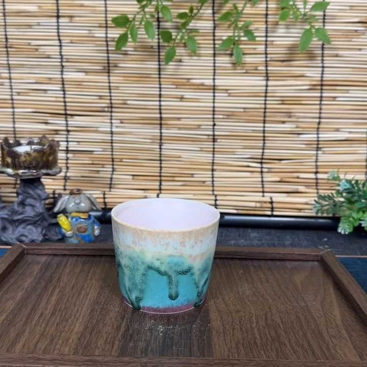 陶瓷景德镇高温颜色釉咖啡杯