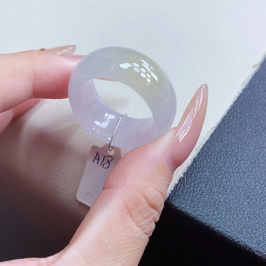 未镶嵌戒指翡翠23-24号