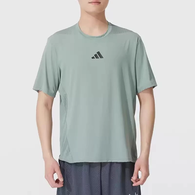 adidas/阿迪达斯男子运动休闲短袖凉感透气JI8187