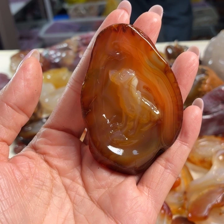 玛瑙/玉髓未镶嵌吊坠(不含链)