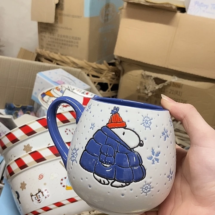 手工艺品玻璃微瑕卡通陶瓷便宜带走