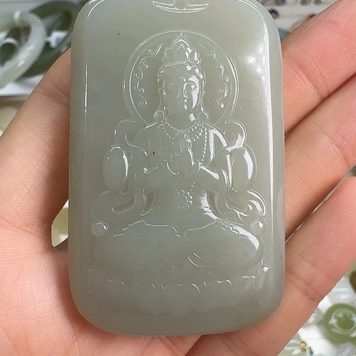 颈饰未镶嵌和田玉