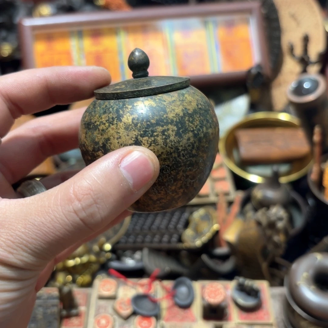 铜器摆件收收藏藏