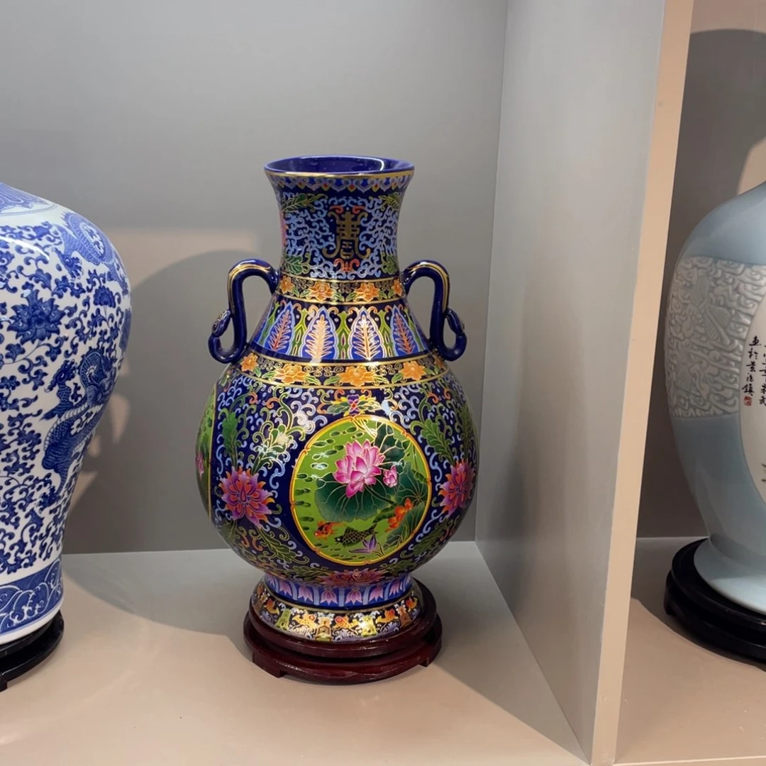 摆件景德镇陶瓷现代工艺品摆件