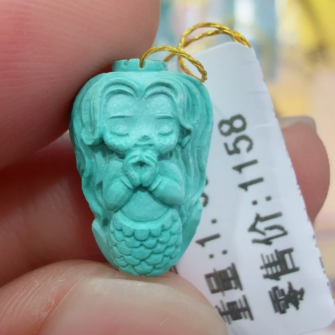 未镶嵌绿松石配饰