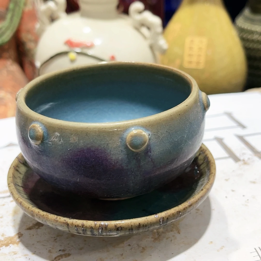 瓦当摆件摆件茶桌茶台陶瓷
