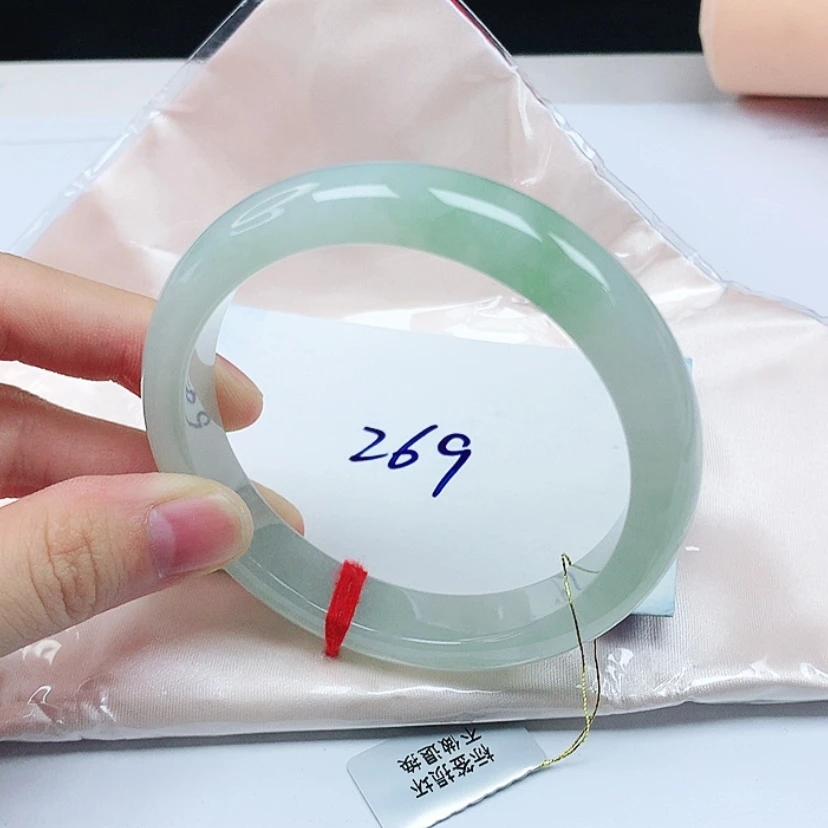 【闪购商品】翡翠手镯未镶嵌缅甸天然a货手镯59+