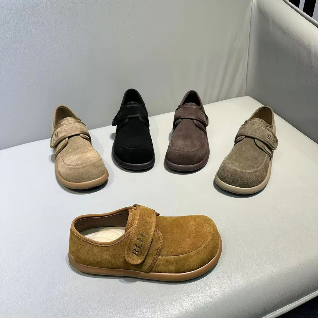 【偏大一码】2025早春新款单鞋皮面百搭潮流舒适男士时尚休闲潮鞋款