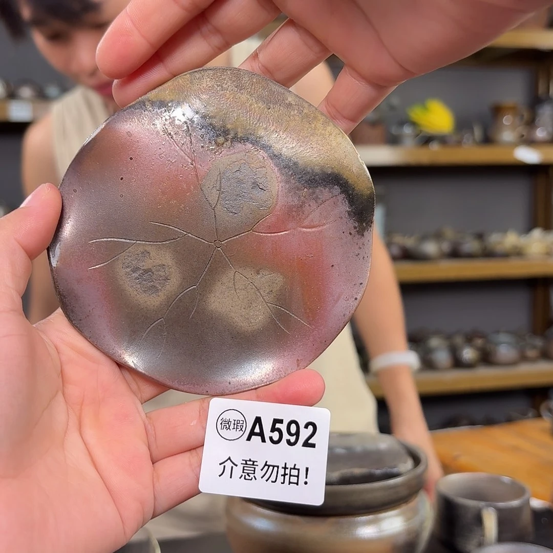 坭兴陶柴烧全手工原矿泥料杯