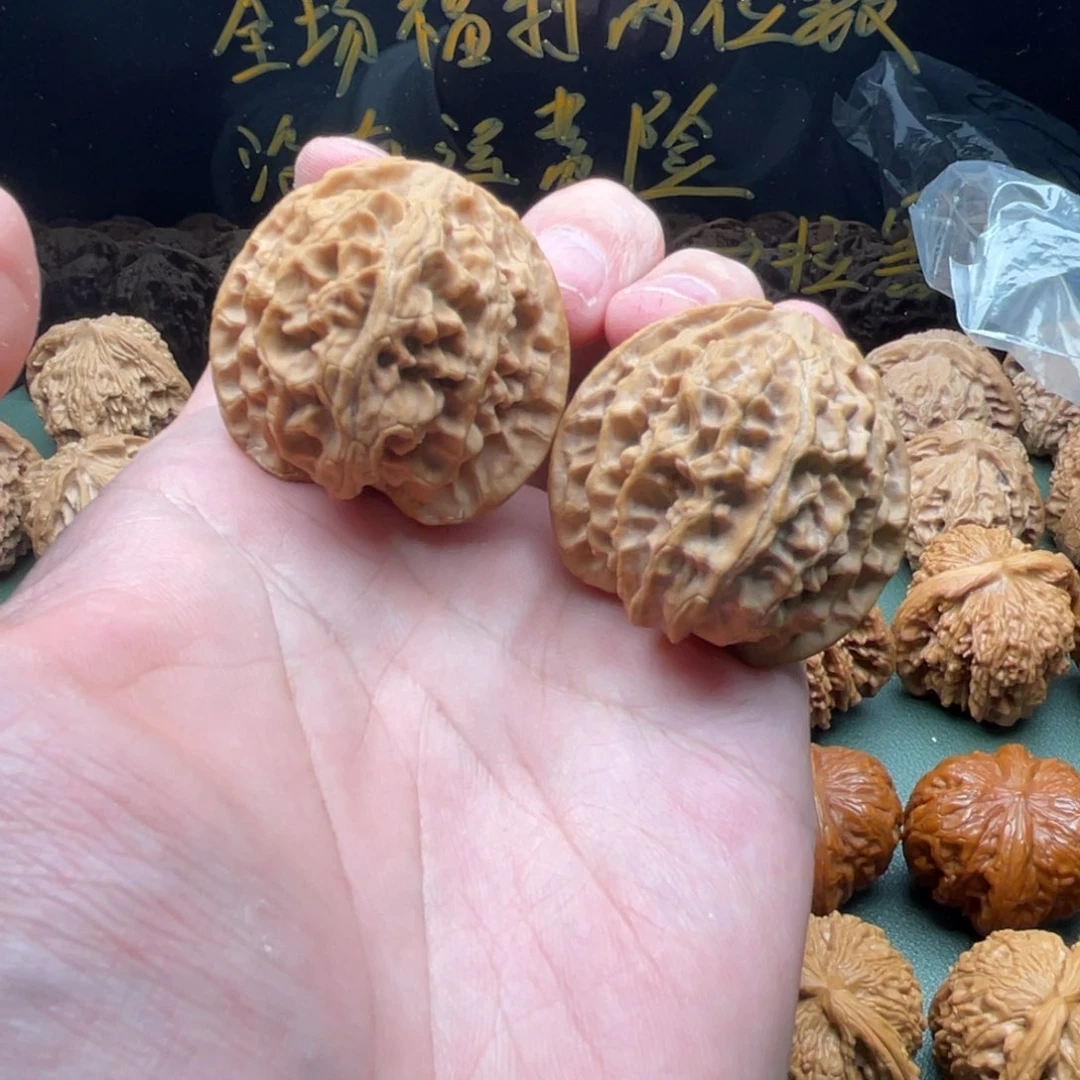 核桃把件天***梦39全品原装苹果园