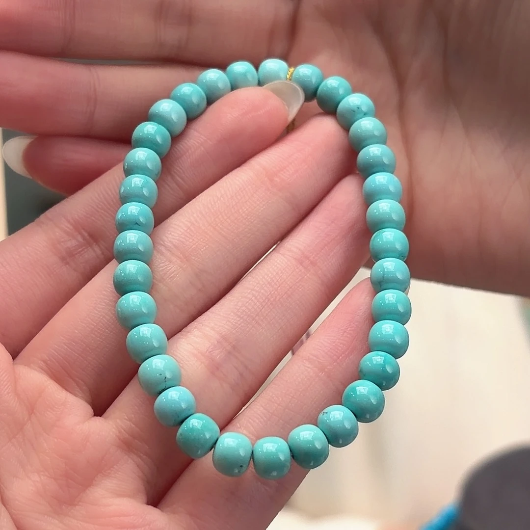 绿松石未镶嵌颈饰