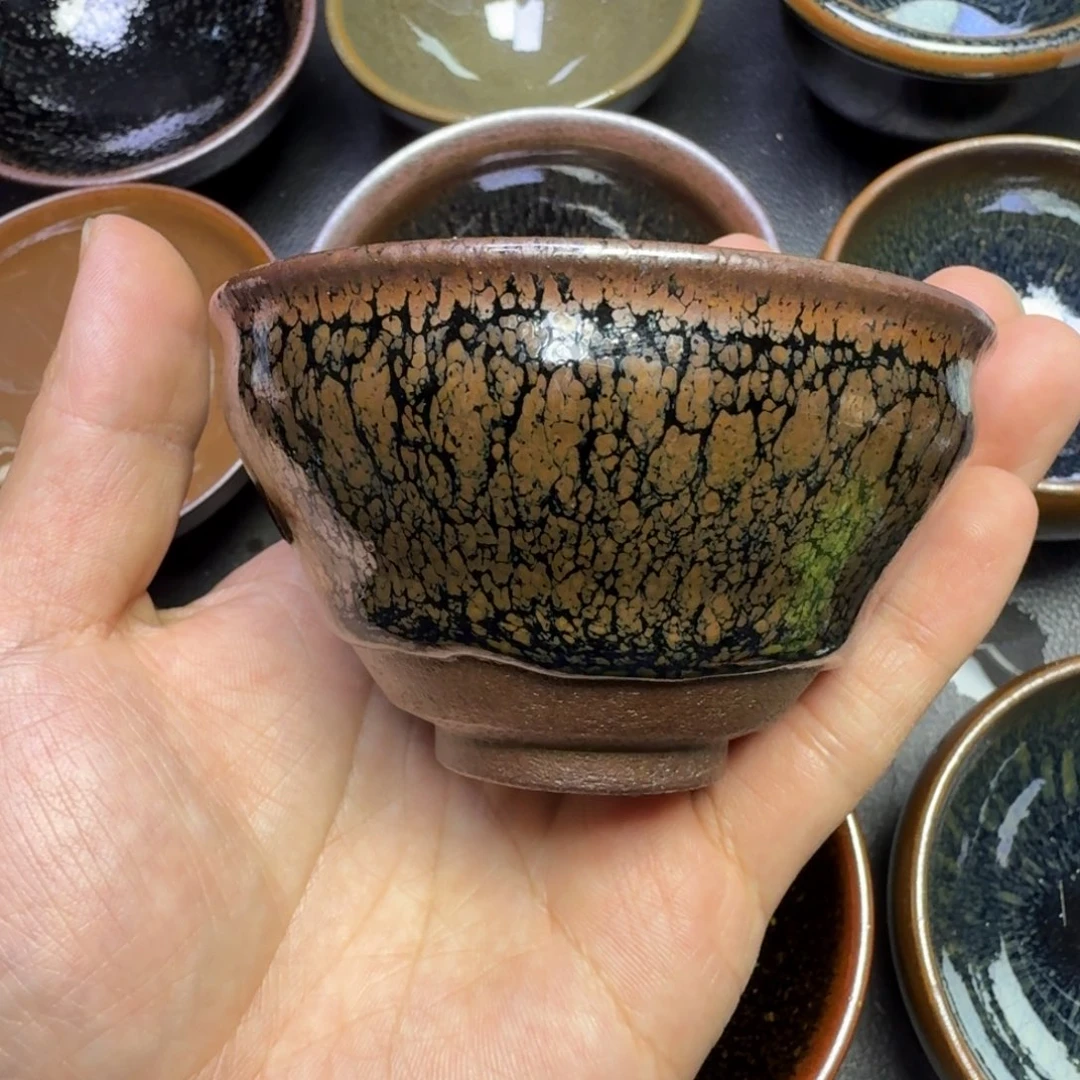 ****蛋摆件古时茶器建窑建盏000000