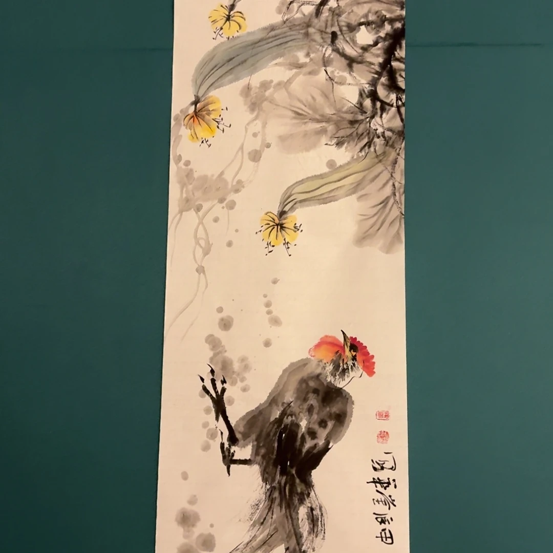 国画国画作品一幅