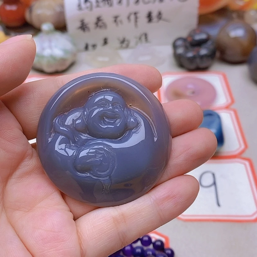【闪购商品】未镶嵌玛瑙/玉髓珠宝半成品翱*
