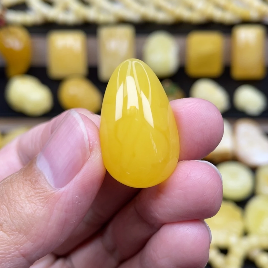 琥珀未镶嵌裸石琥珀蜜蜡