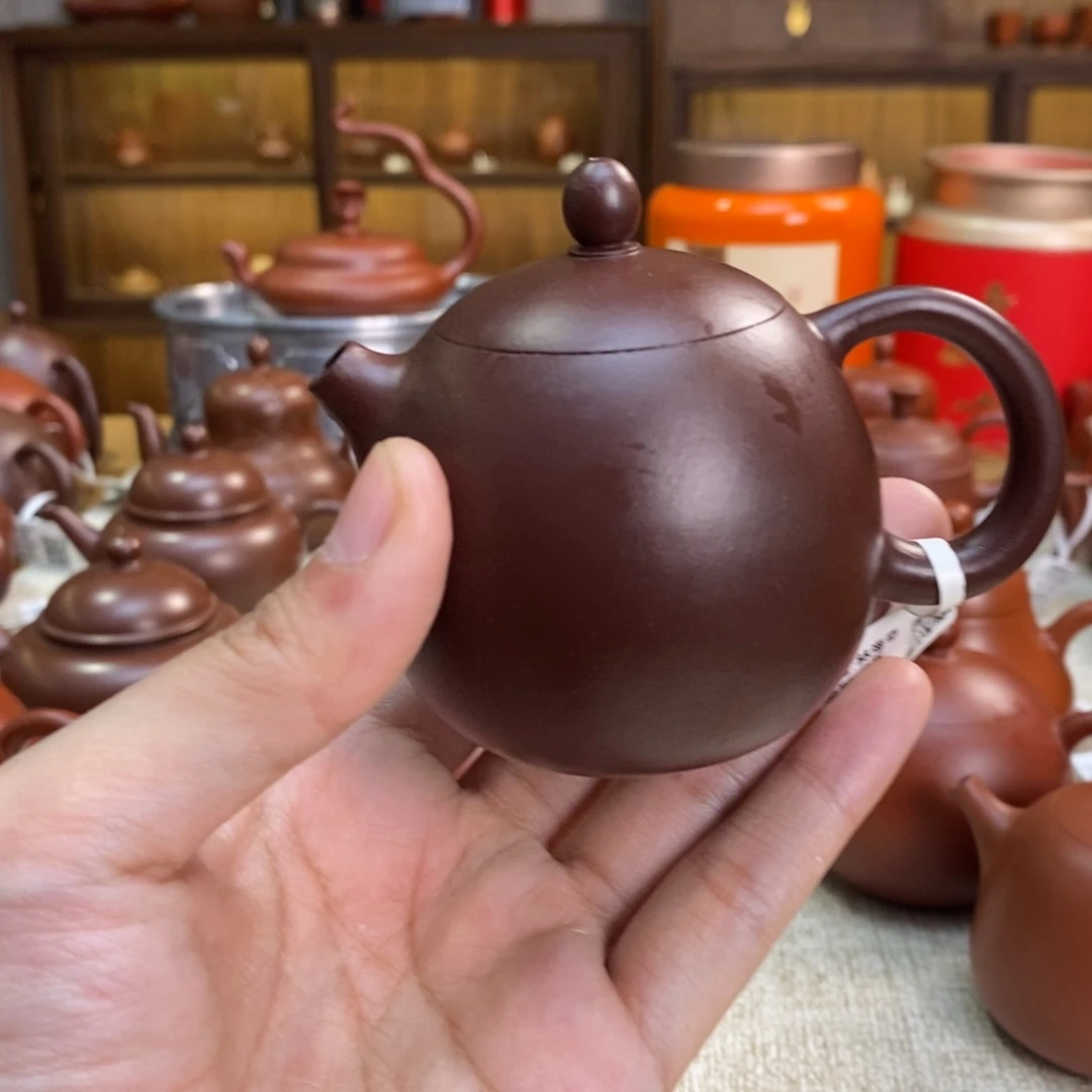 紫砂茶壶聂**际潮州手拉壶