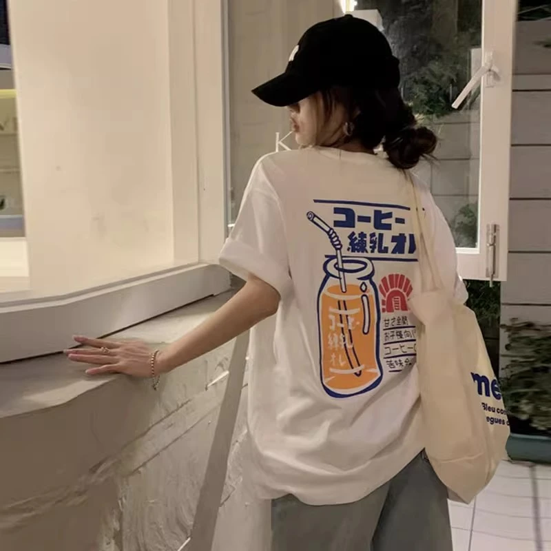 2025夏季新款大码女装胖mm300斤宽松遮肚洋气减龄上衣t恤女装短袖