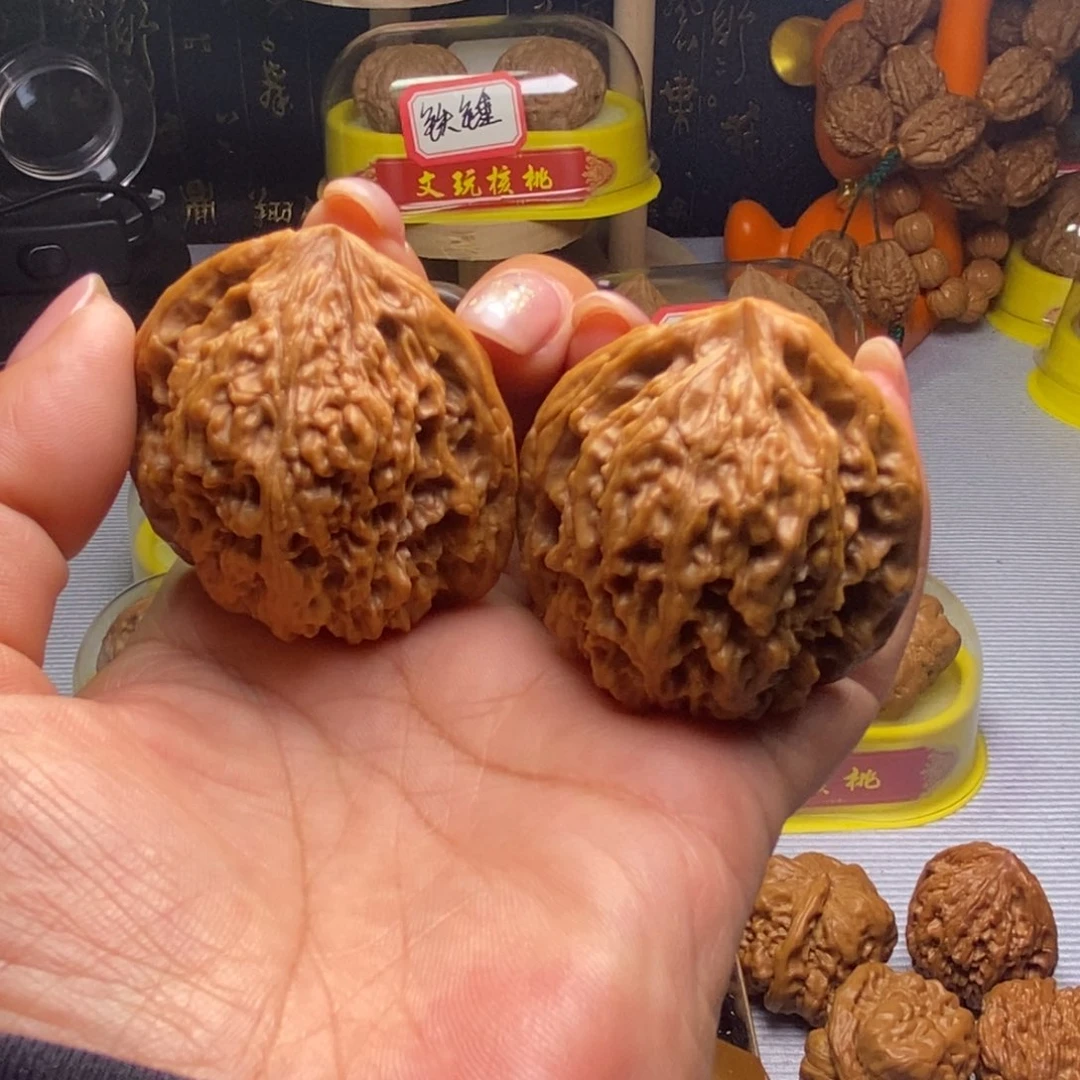 把件文玩核桃013南疆石44尺