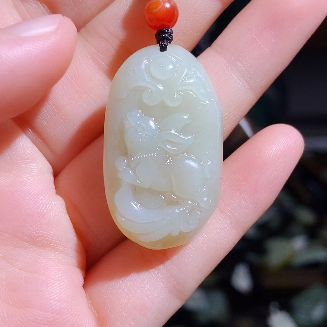 颈饰未镶嵌和田玉