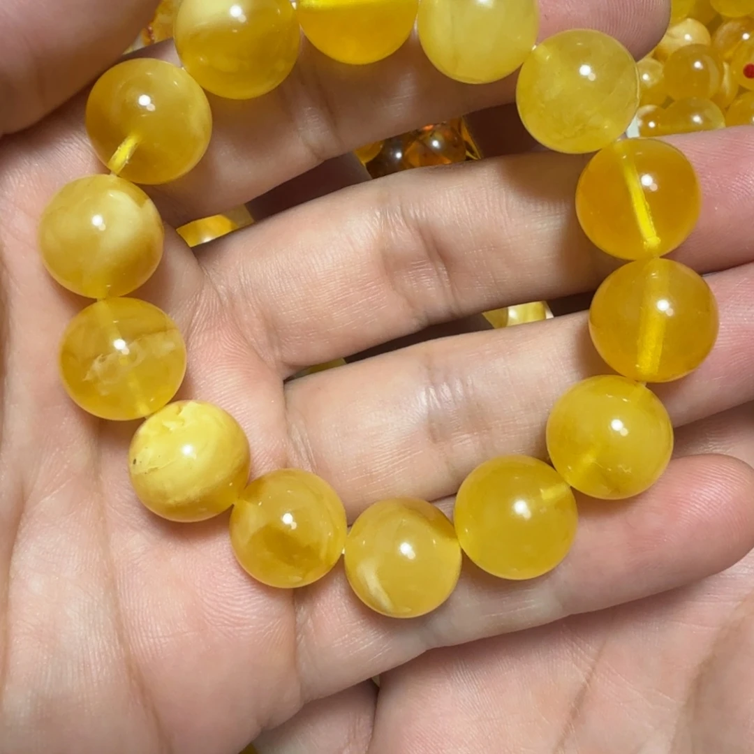 琥珀未镶嵌裸石成品