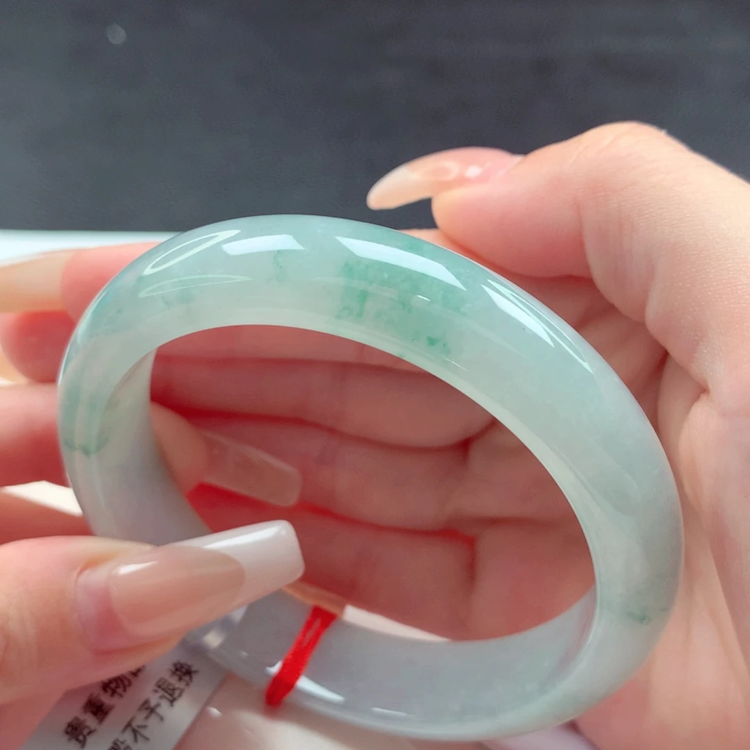 未镶嵌手镯翡翠天然缅甸翡翠A货手镯 07号