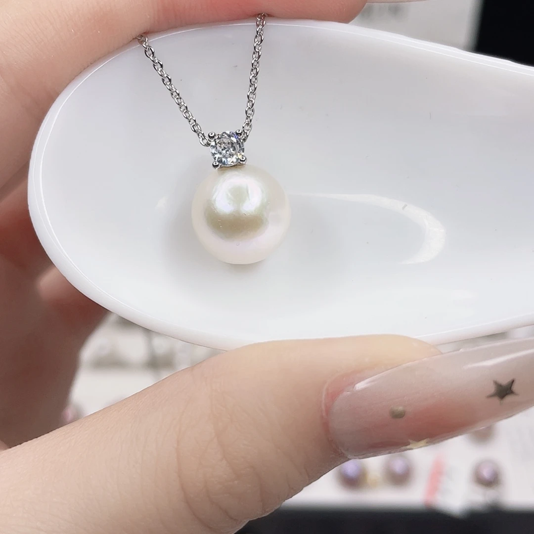 吊坠(赠链)淡水珍珠合金