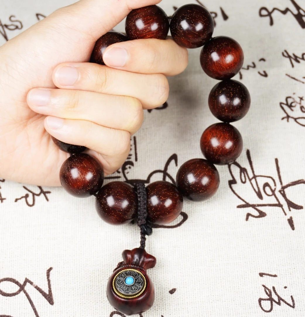 爆星檀木紫檀手串2.0＋时来运转福袋