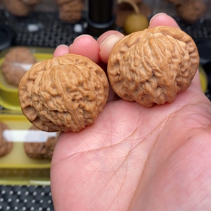 核桃手串/手链41尺寸闷白