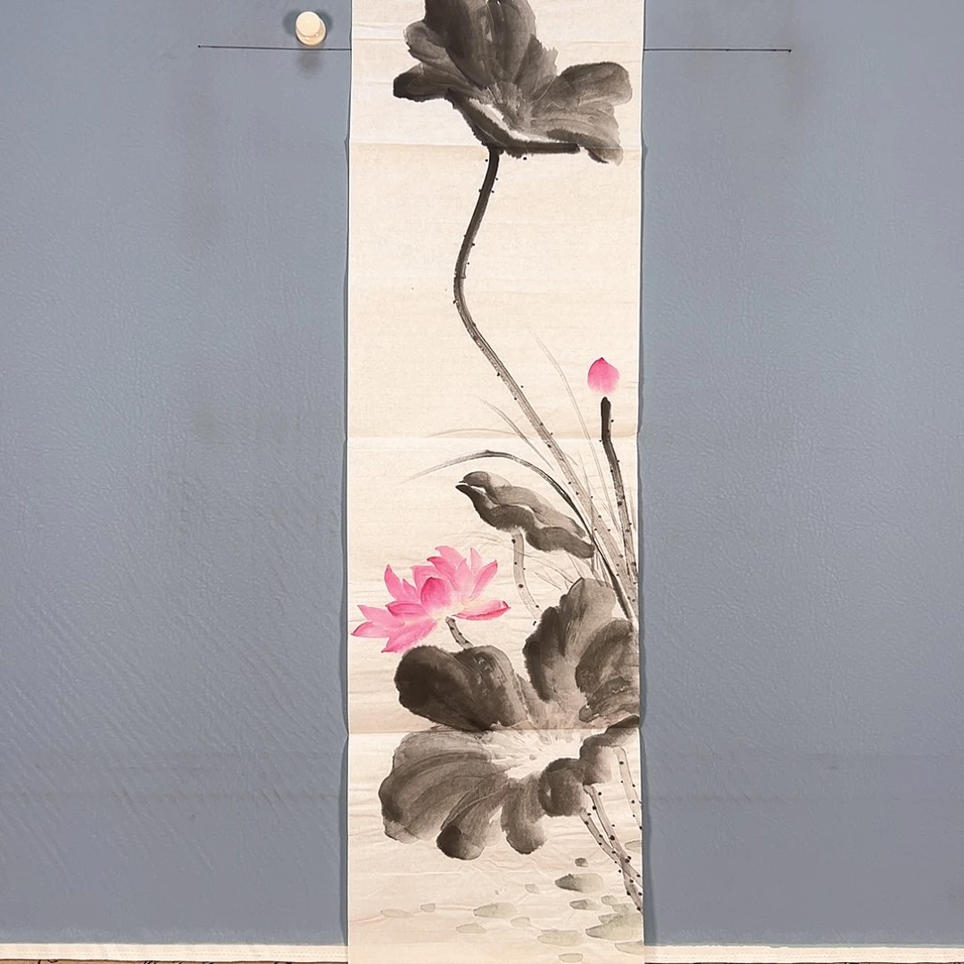 国画127 牡丹花鸟等多种图案构成一体