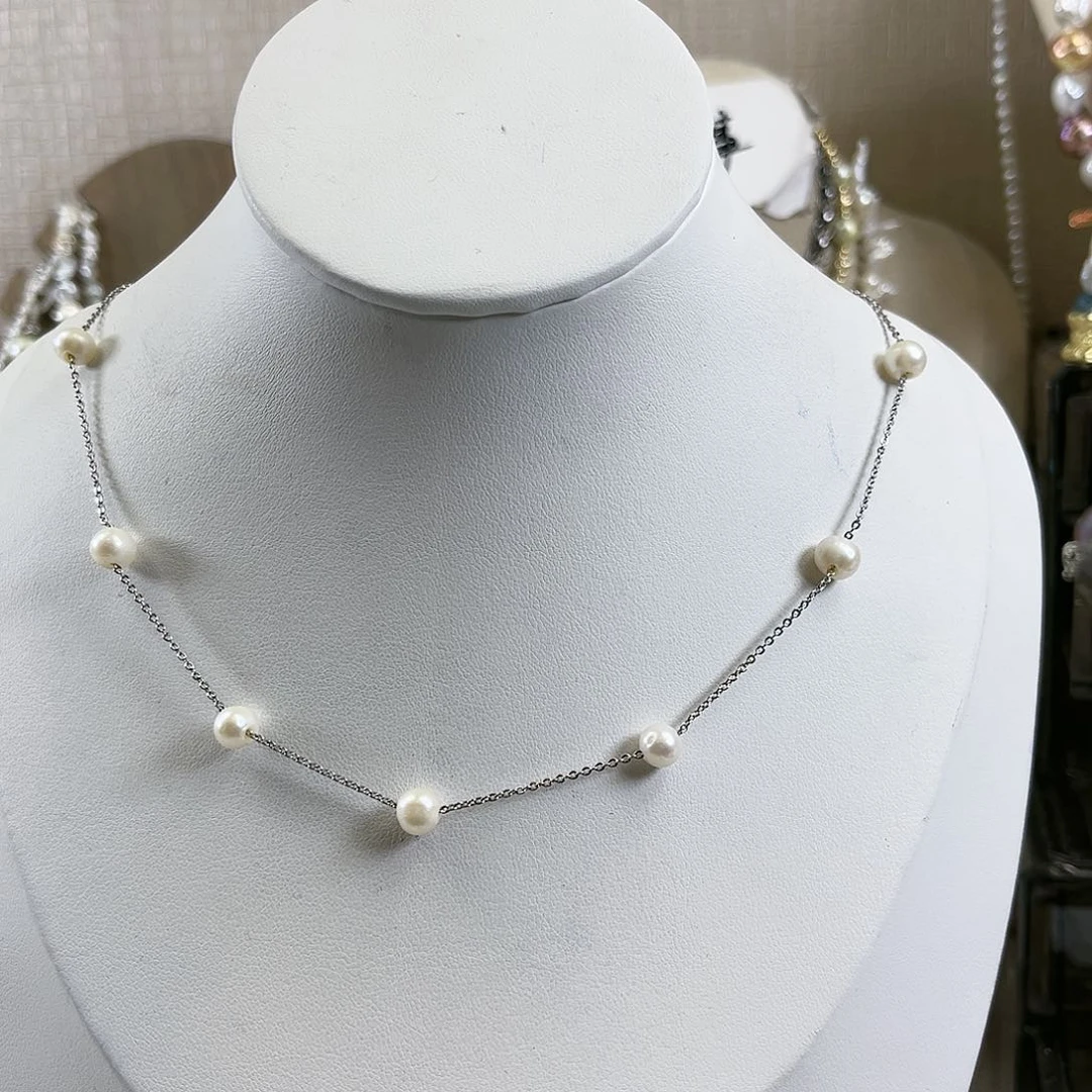 淡水珍珠项链未镶嵌【纯恬】