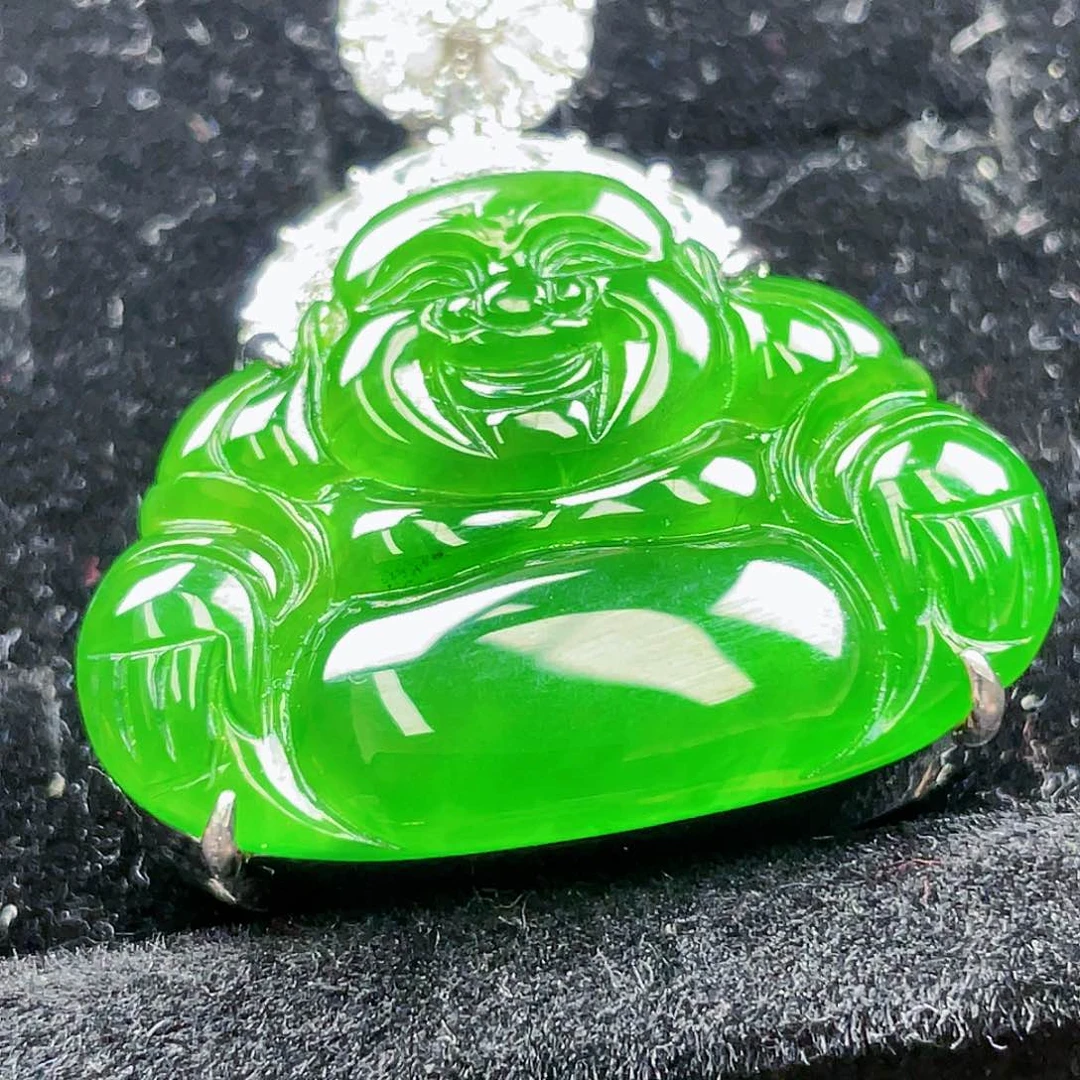 翡翠颈饰未镶嵌13，