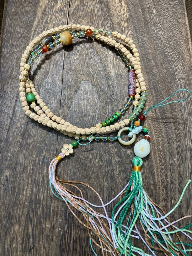 5732-百香籽斜挎链8mm