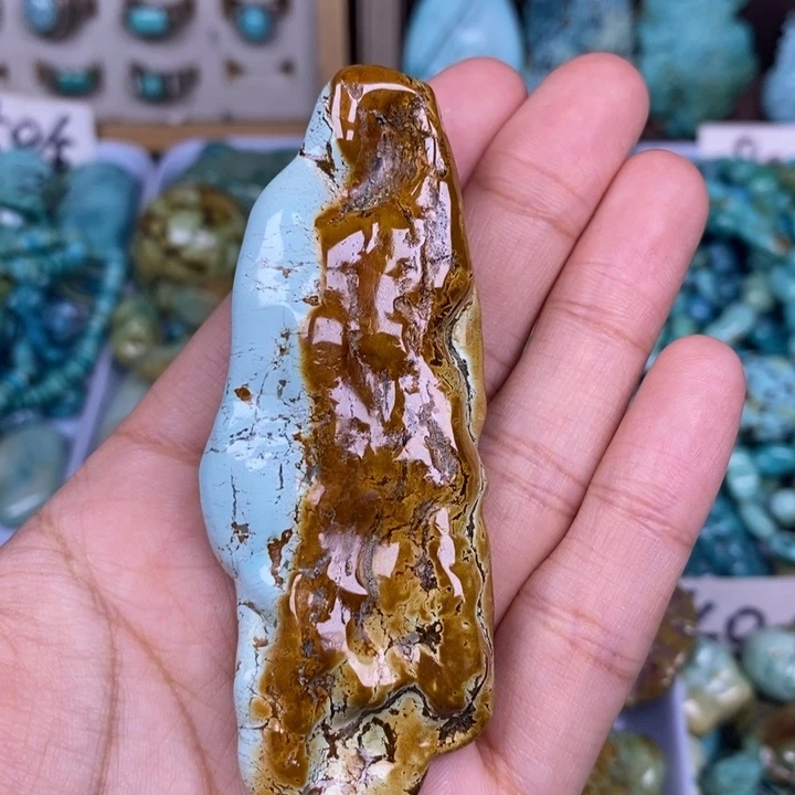 未镶嵌绿松石颈饰