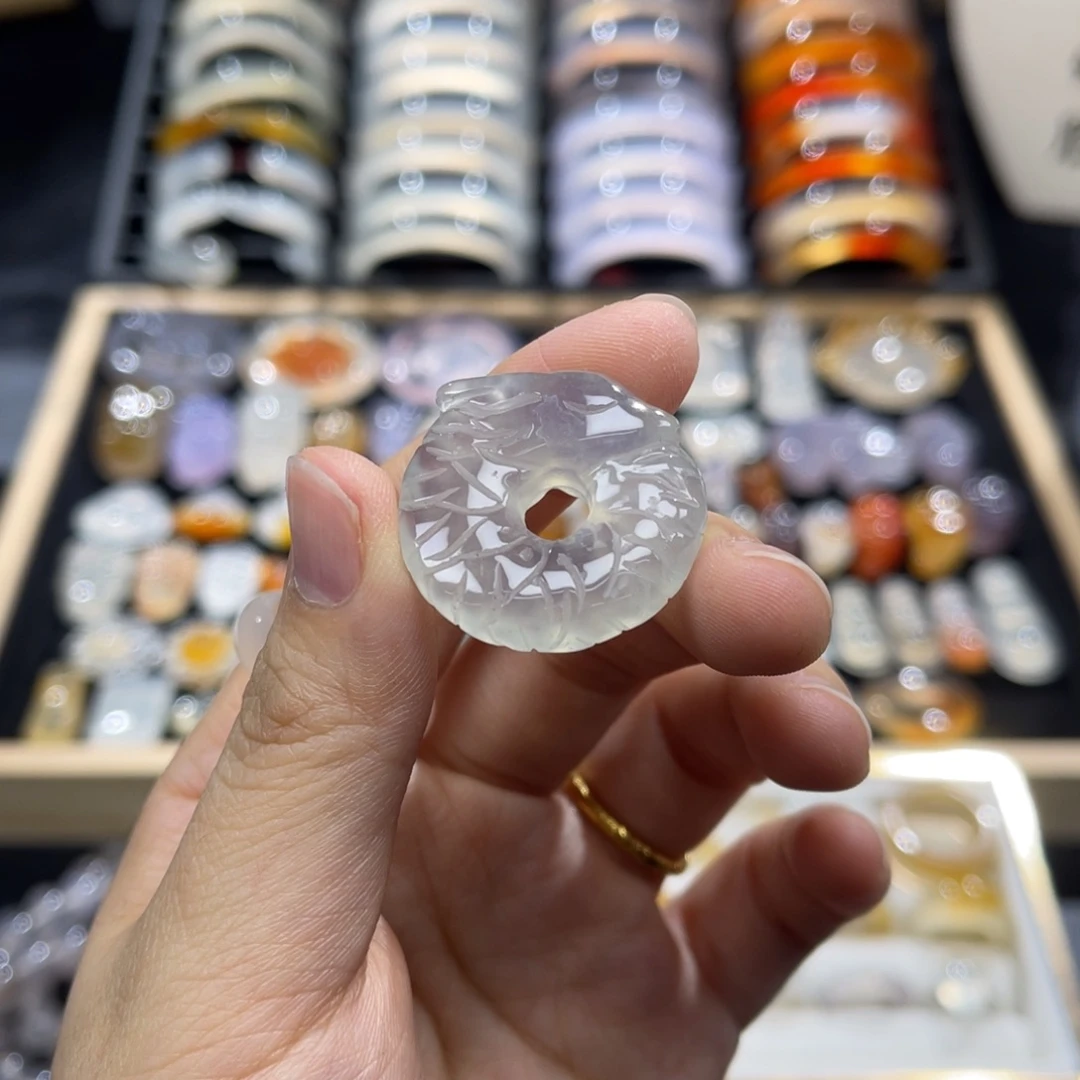 玛瑙/玉髓未镶嵌戒指