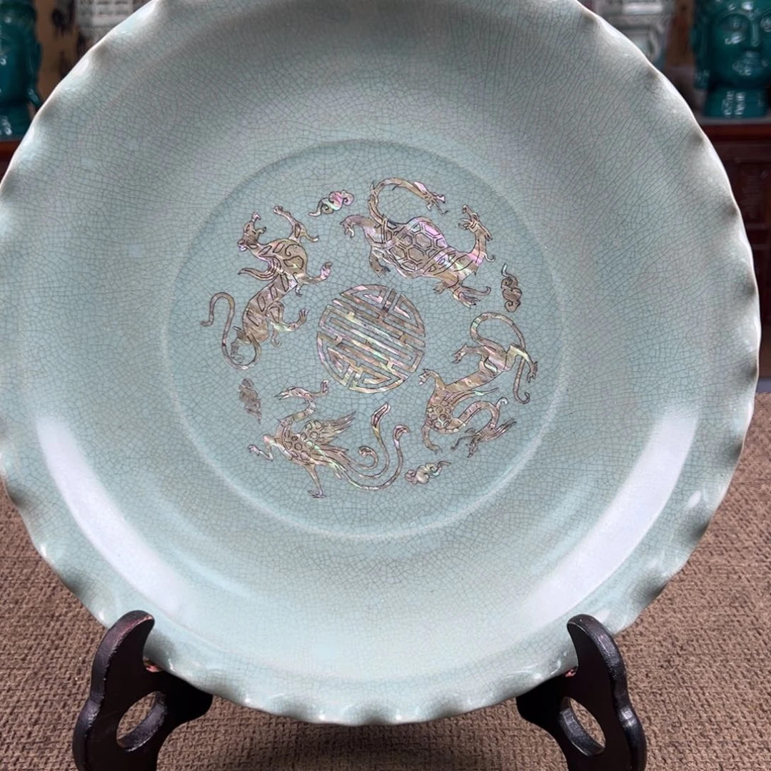 瓷片陶瓷艺术瓷器摆件