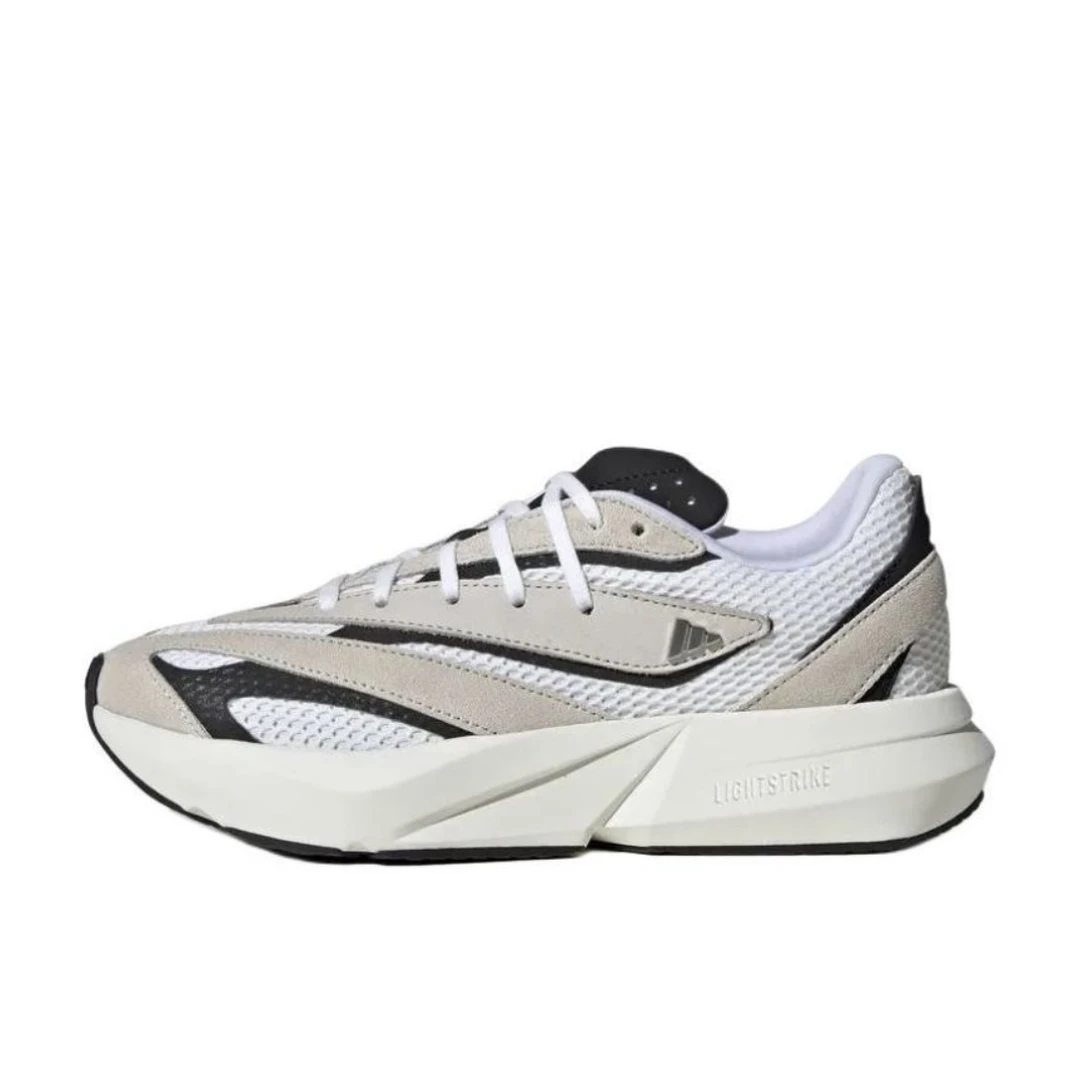 adidas/阿迪达斯女款灰白黑LIGHTSTRIDE休闲运动鞋卖场同款JH6962