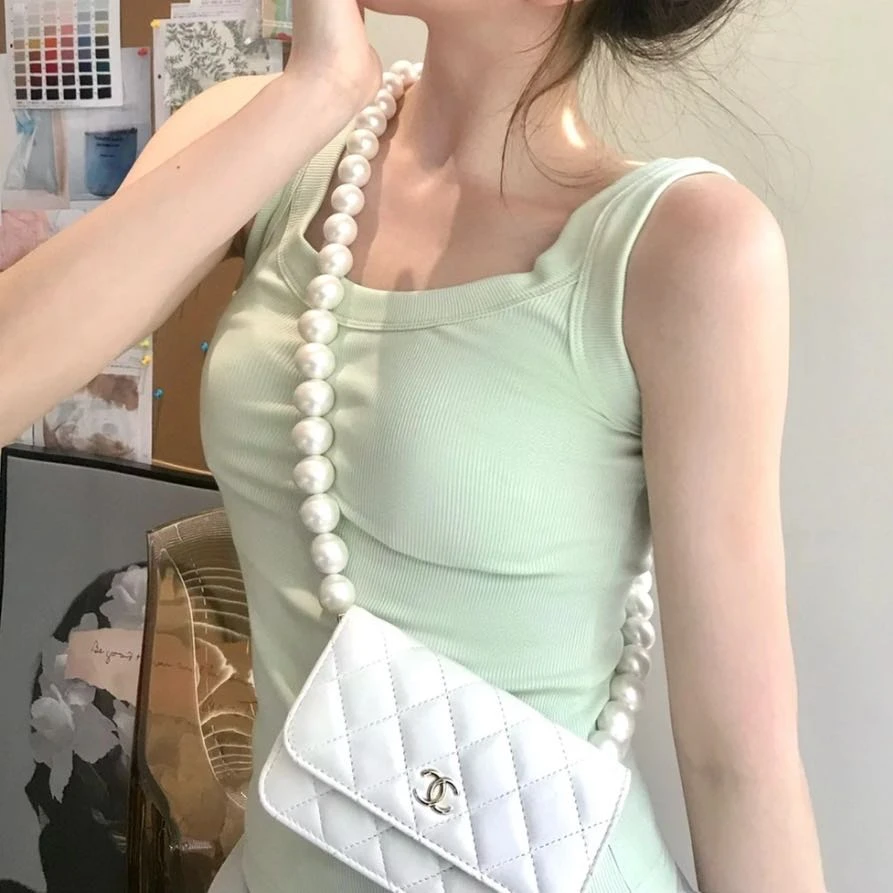 97新/Chanel/香奈儿/20K珍珠Woc/Mini/Xspk1305