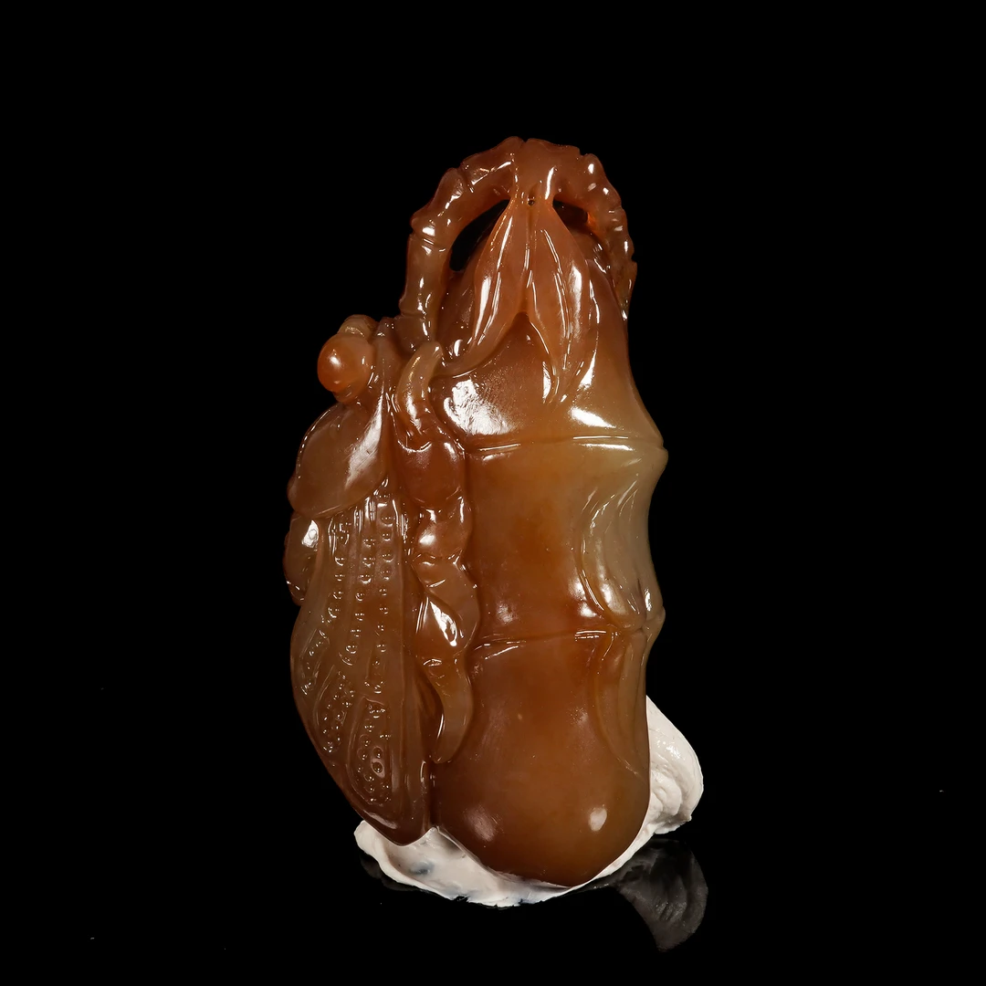 LOT.022和田玉雕一鸣惊人/X3122