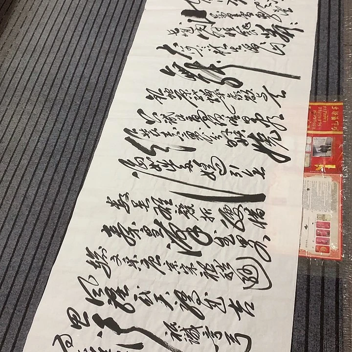 书法冯伟老师头像雪