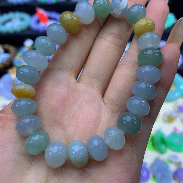 翡翠未镶嵌手链翡翠10