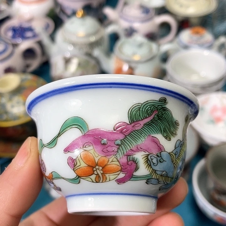 景德镇陶瓷主人杯123444